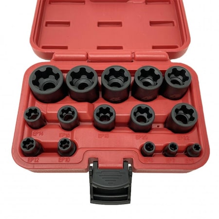 Tool Time EP Torx Plus Socket Set, 15 Piece TO2612628